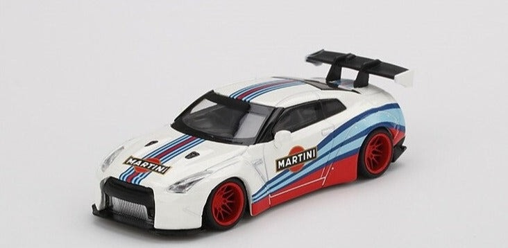 Miniature Biler Nissan Gt-R Martini (1:64)