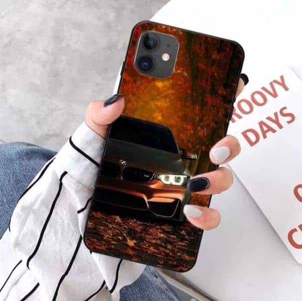 Bmw Telefon Cover Mørk