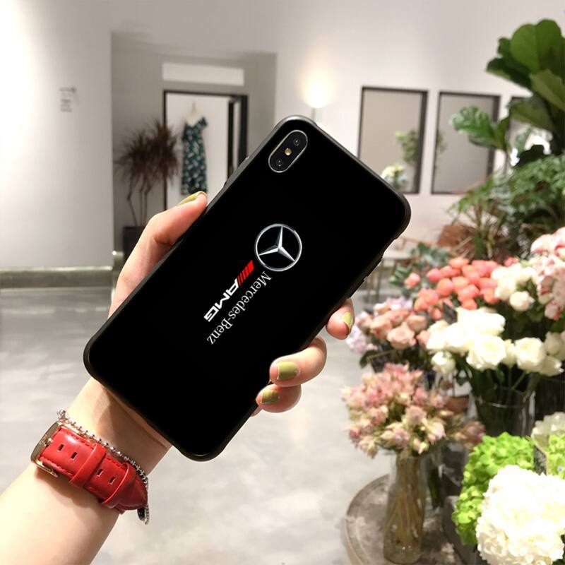Mercedes Telefon Cover Officielt Amg-Logo