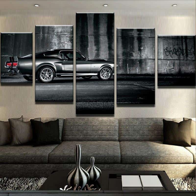 Bilplakater Ford Mustang Elanor