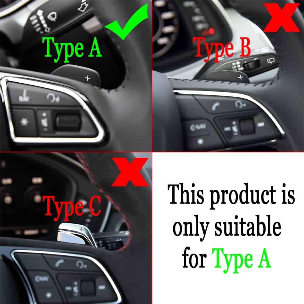 Paddle Shiftersss Audi A3 S3 A4 S4 B8 A5 S5 A6 S6 A8 R8 Q5 Q7 Tt Dsg