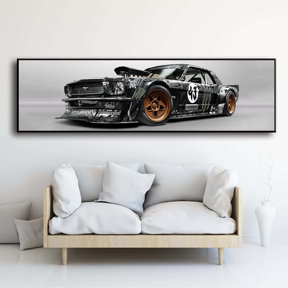 Bilplakater Mustang Ken Block