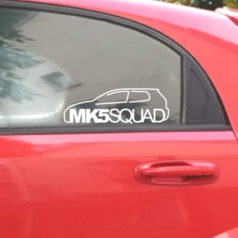 Vw Klistermærker Mk5 Squad