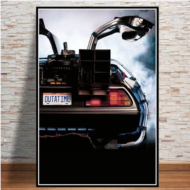 Bilplakater Dmc Bttf