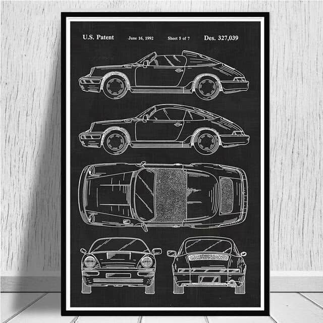 Bilplakater 1989 Speedster