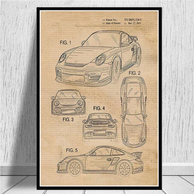 Bilplakater Plan 911