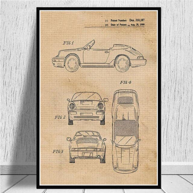 Bilplakater Speedster