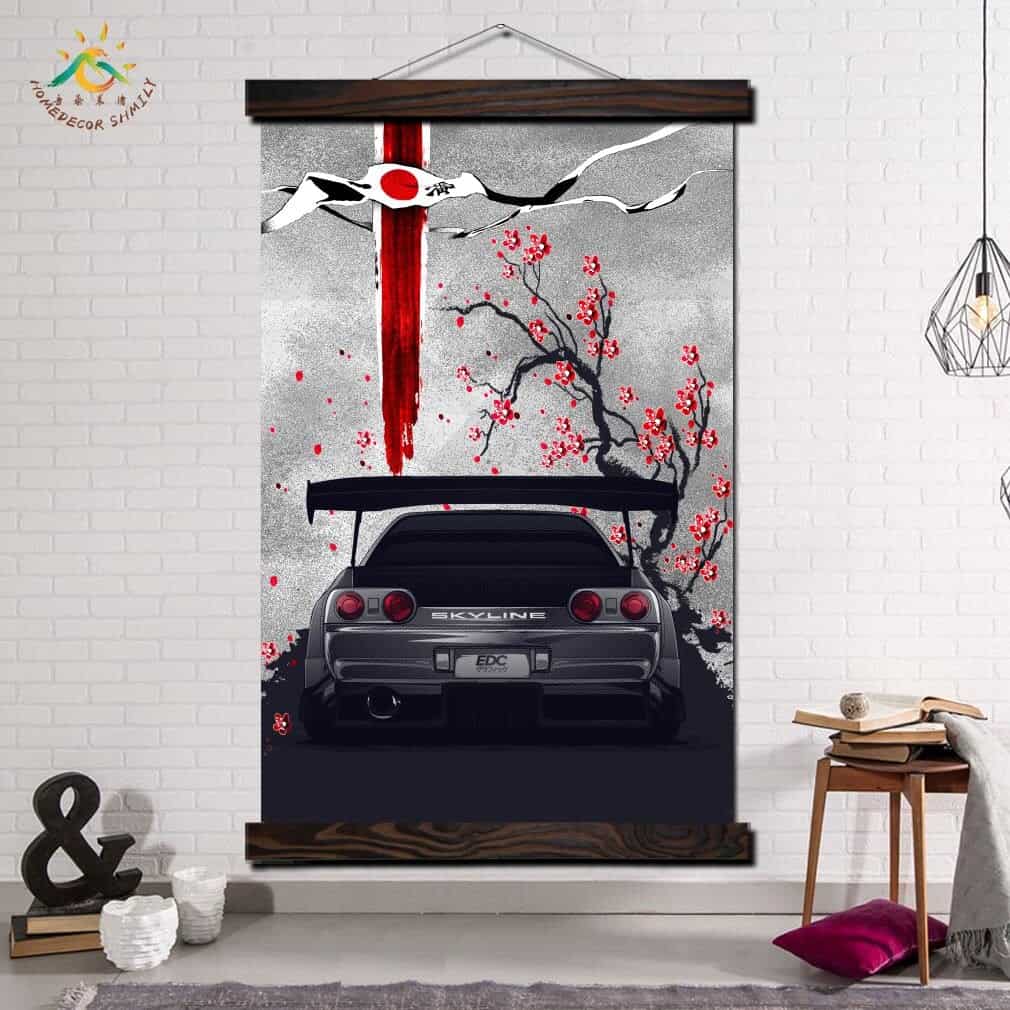 Bilplakater Nissan Skyline