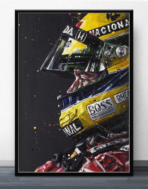Bilplakater Senna