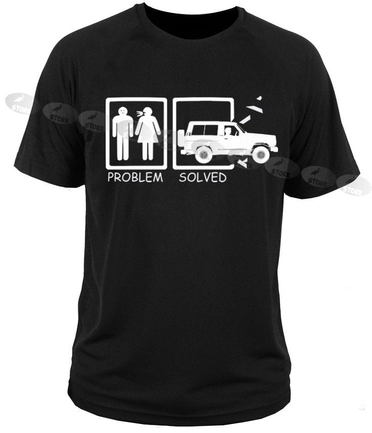 Jeep Tshirt T Shirt Discount 100% Cotton For Men'S Homme Novelty Patrol Y60 Classic Japanese Car Fans Offroad 4X4 Y61 Funny Tee Shirts