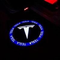 Dørbelysning Tesla Logo 2