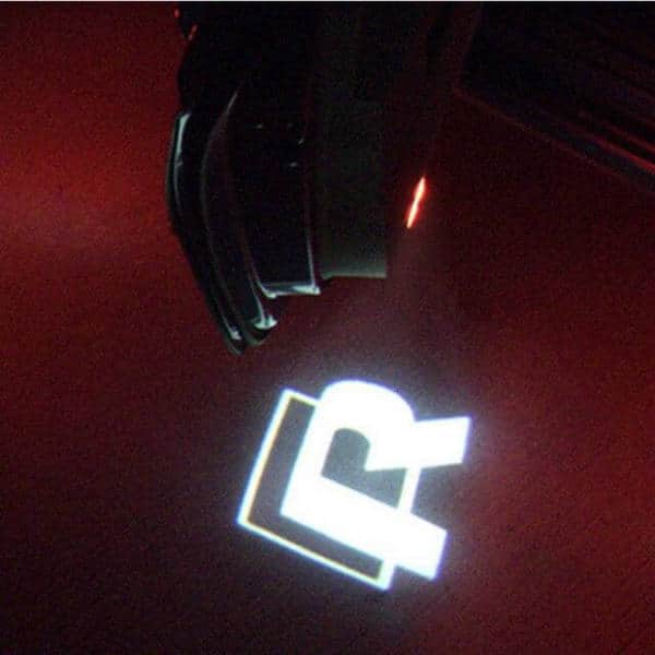 Dørbelysning Vw R Logo