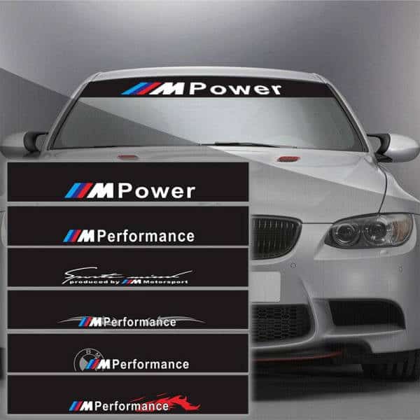 Bmw Klistermærker M Klistermærke Til Forrude