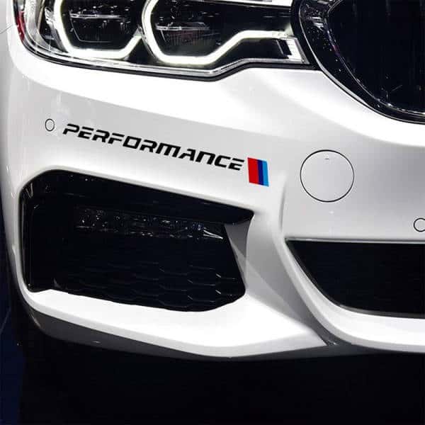 Bmw Klistermærker Performance Til Kofanger