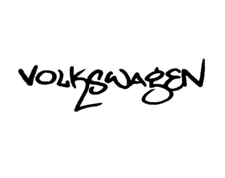 Vw Klistermærker Volkswagen Tag