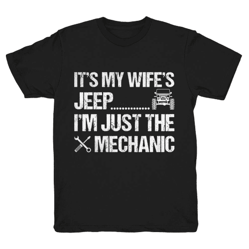 Jeep Tshirt Min Kones Bil