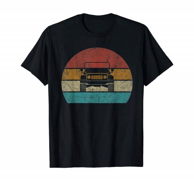 Jeep Tshirt Retro