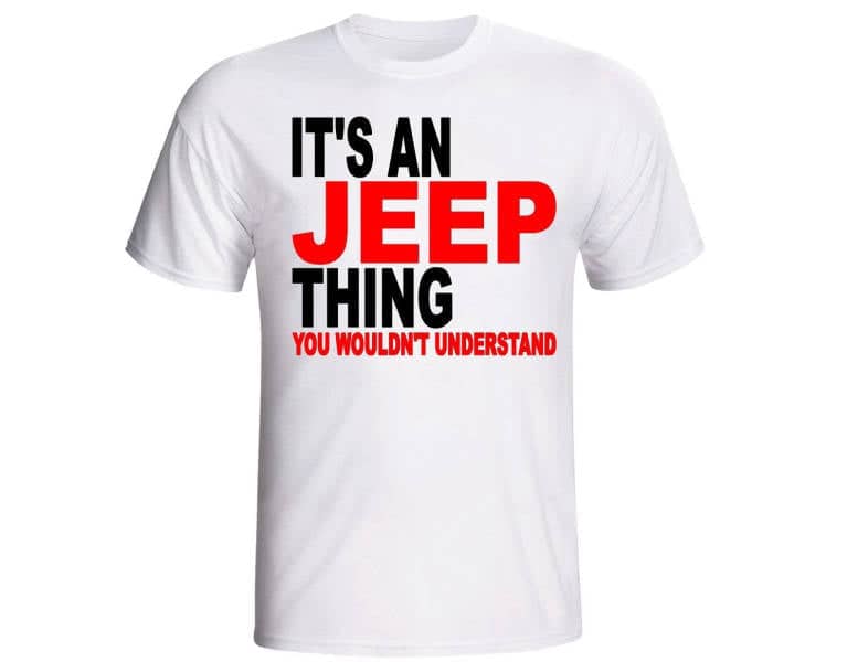 Jeep Tshirt Du Ville Ikke Forstå