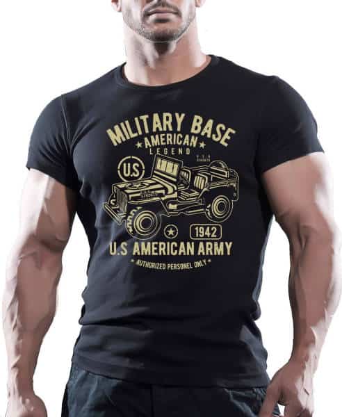 Jeep Tshirt U.S American Army