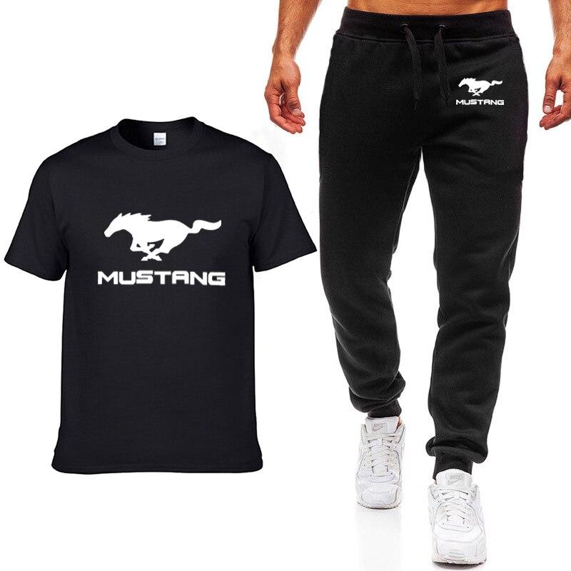 Mustang T Shirt Med Strømpe