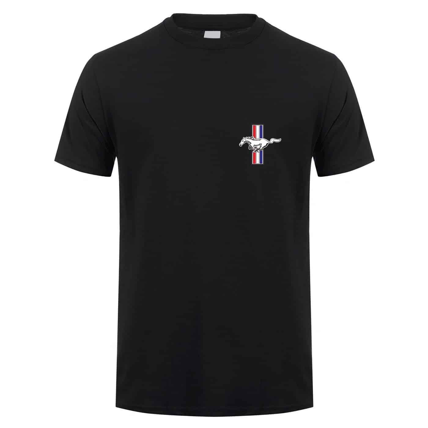 Mustang T Shirt Officielt Logo