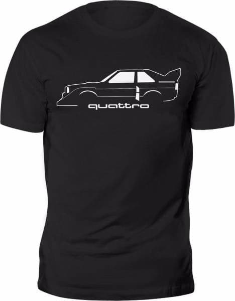 Audi T Shirt Quattro 1980
