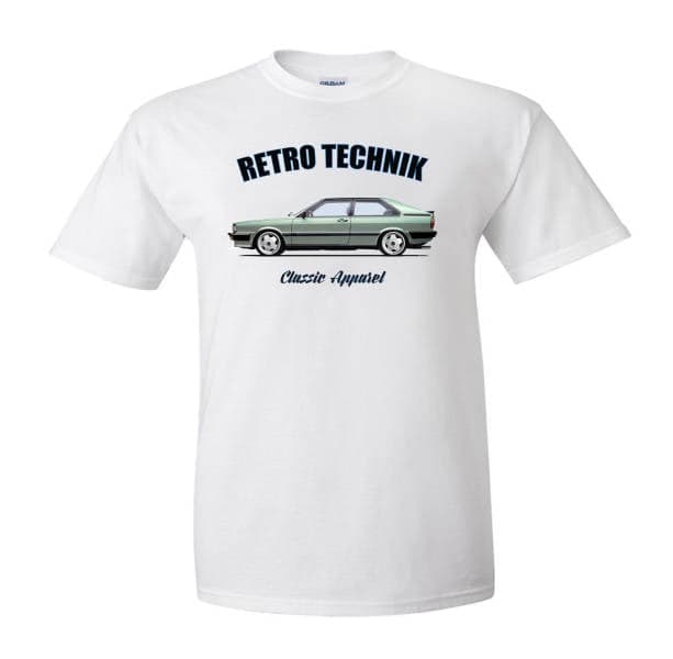 Audi T Shirt Quattro Retro