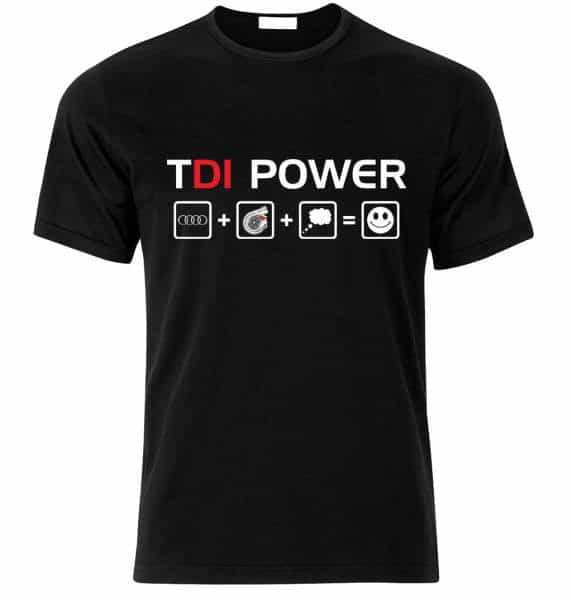 Audi T Shirt Tdi Power