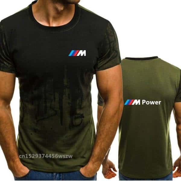 Bmw T Shirt Mpower Bi-Ton