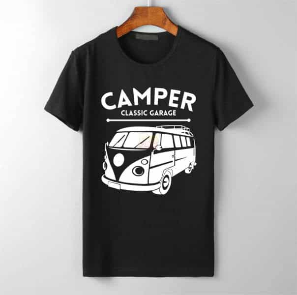 Vw T Shirt Retro Bus