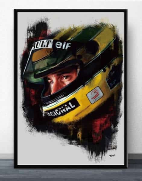 Bilplakater Ayrton Senna
