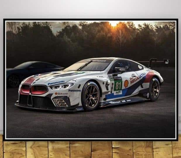 Bilplakater Bmw M3 F80 Racing