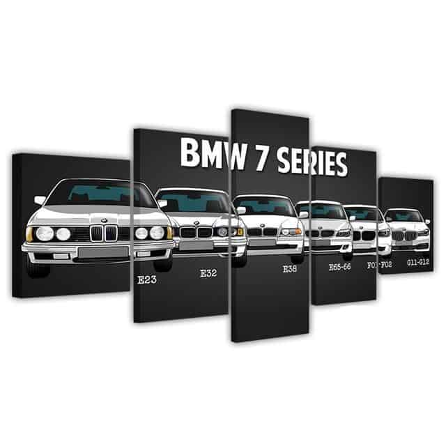 Bilplakater Bmw 7-Serie