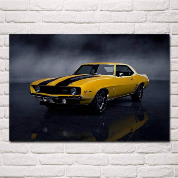 Bilplakater Chevrolet Camaro 1969
