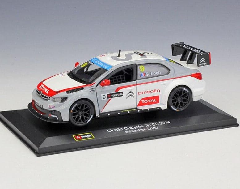 Miniature Biler Citroen C-Elysee Wtcc 2014 (1:32)