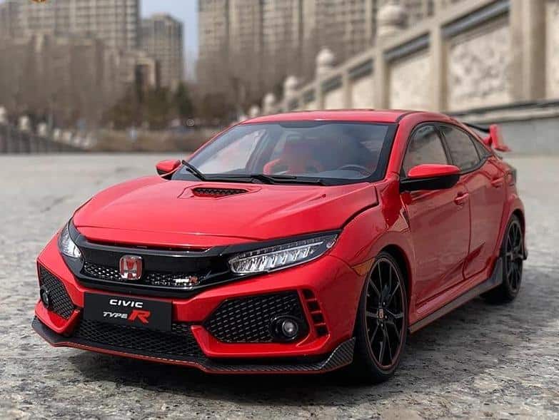 Miniature Biler Honda Civic Type-R (1:18)