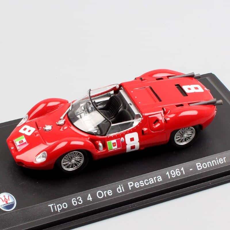 Miniature Biler Maserati Tipo 63 (1:43)