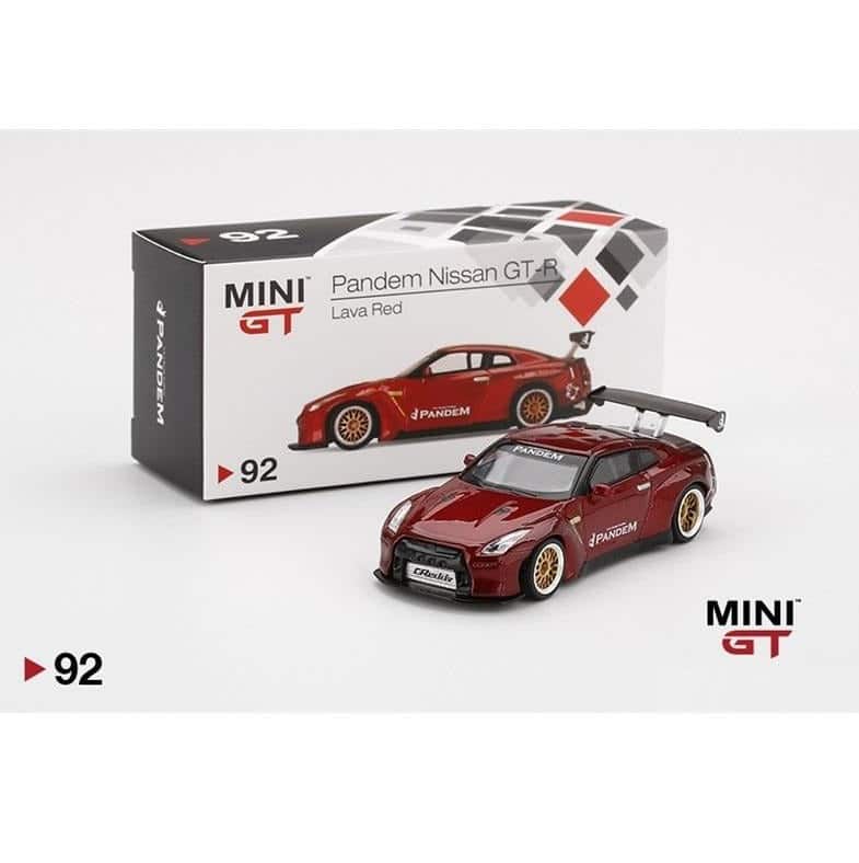 Miniature Biler Pandem Nissan Gt-R R35 (1:64)