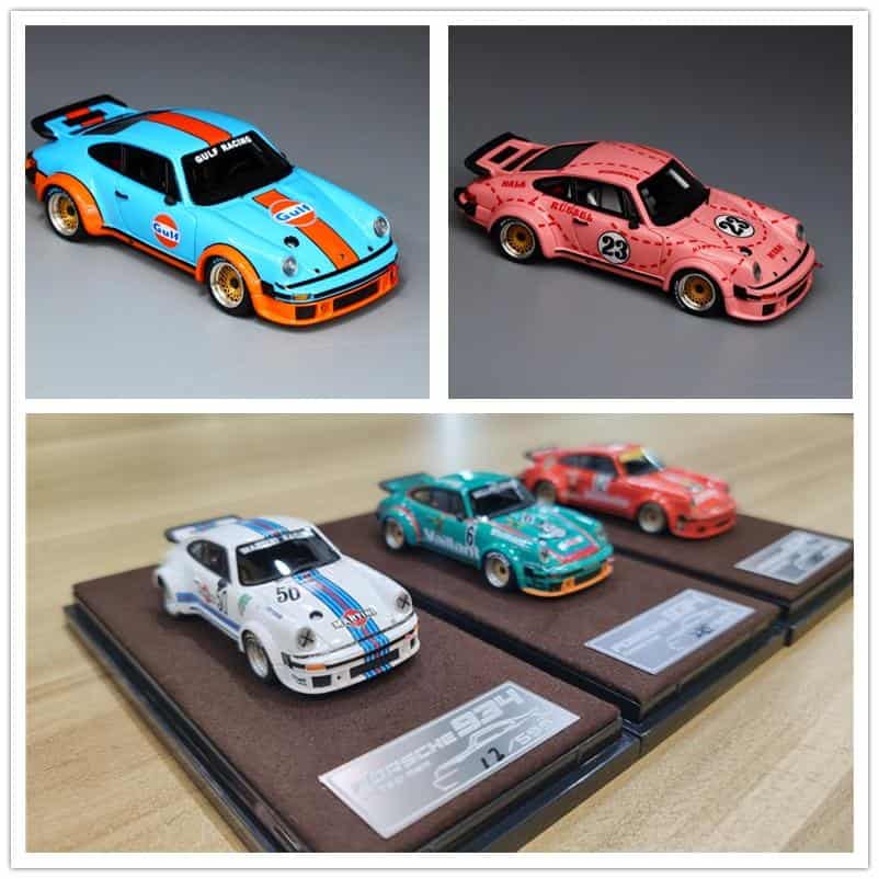 Miniature Biler Porsche 911 Racing (1:64)