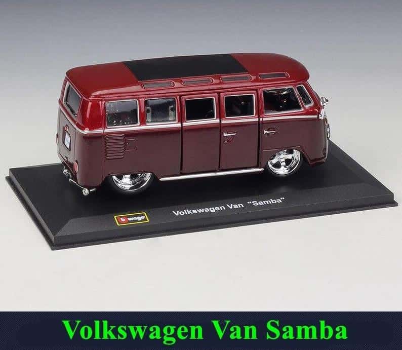 Miniature Biler Vw Van Samba (1:32)